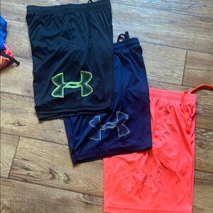 3 Under Armour Athletic Shorts